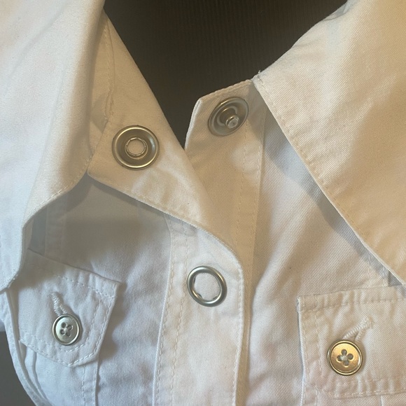 Calvin Klein White Casual Dress - Picture 6 of 8